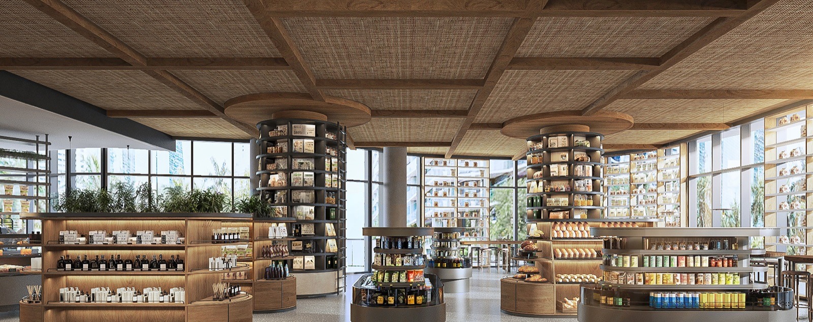 Terra — 24-hour gourmet market and bakery at ORA by Casa Tua.