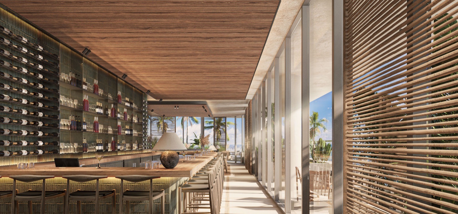 Vento bar at ORA — master mixology with Asian-inspired cuisine.